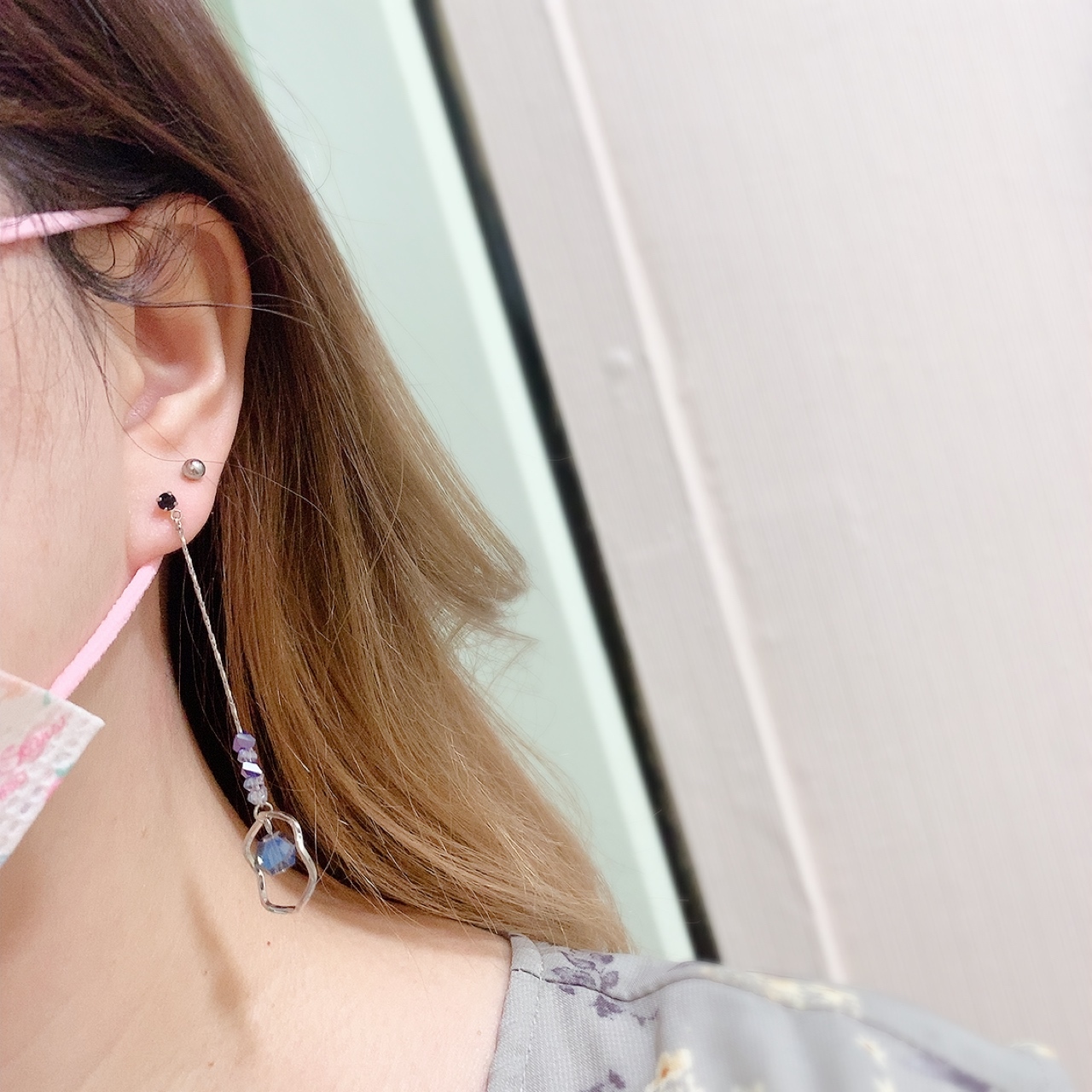 星星月亮長吊耳環 (網站限定優惠)