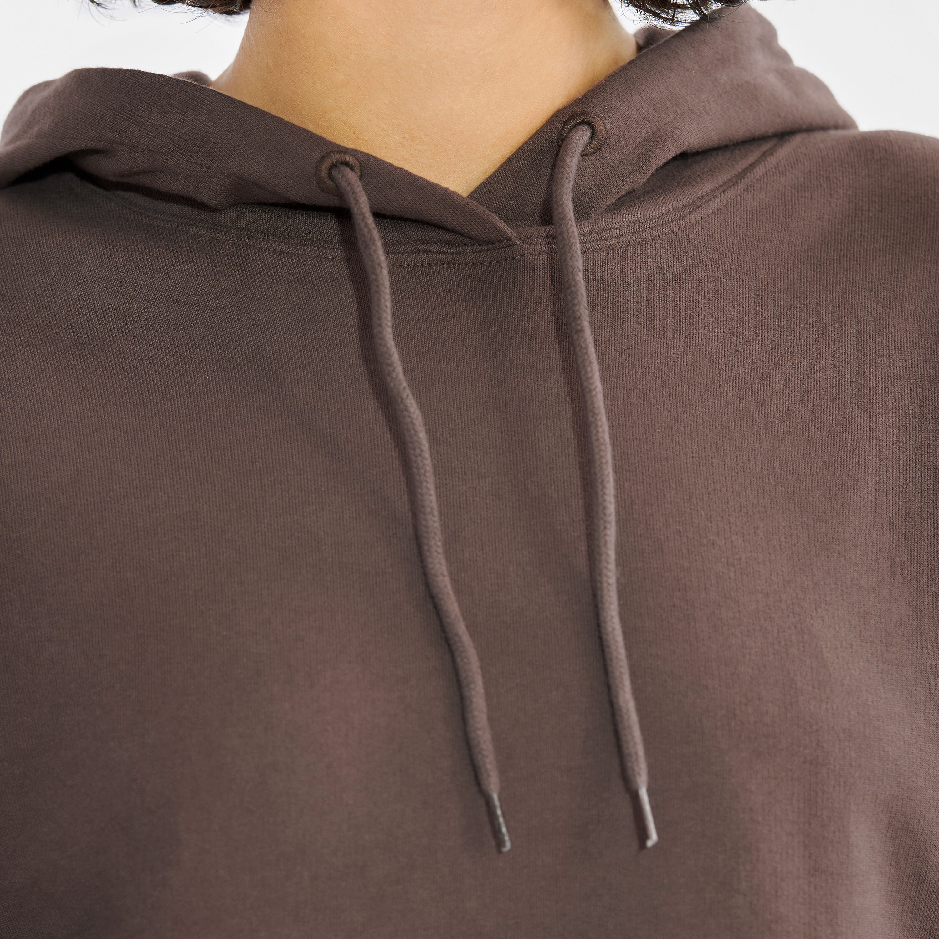hoodie by Biderman 有機棉長袖帽Ｔ- 可可棕