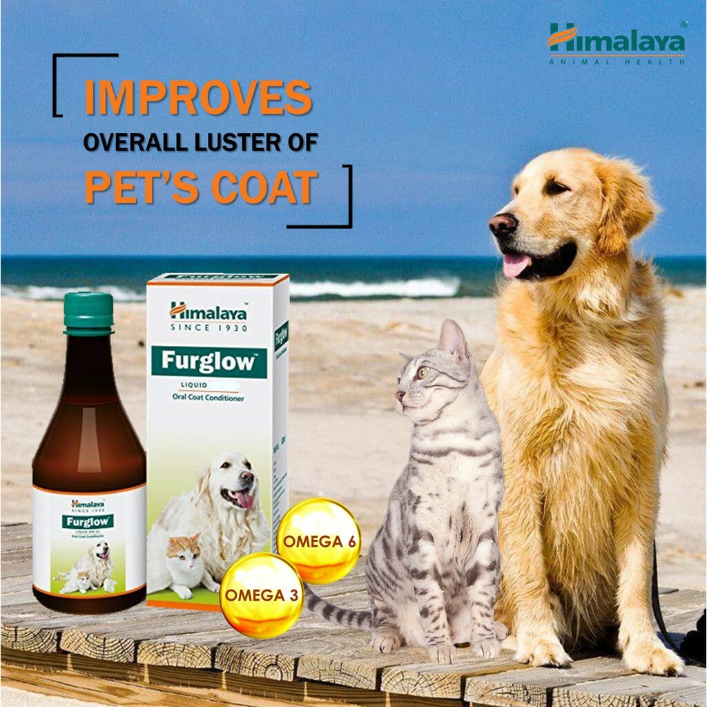 HIMALAYA FURGLOW ORAL COAT (OMEGA 3&6) 200ML