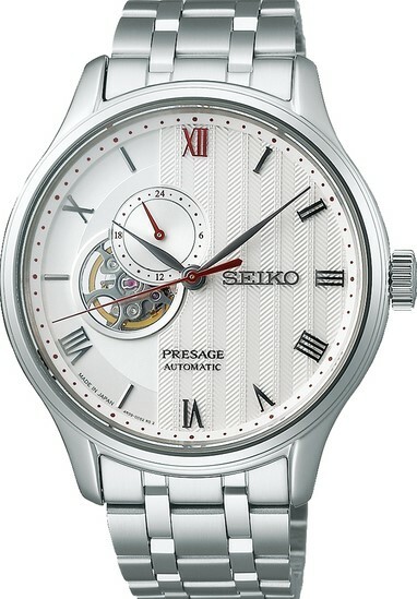 萬年鐘錶 - SEIKO Presage   日式庭園經典機械男錶  4R39-00W0S / SSA443J1  錶徑41.8MM