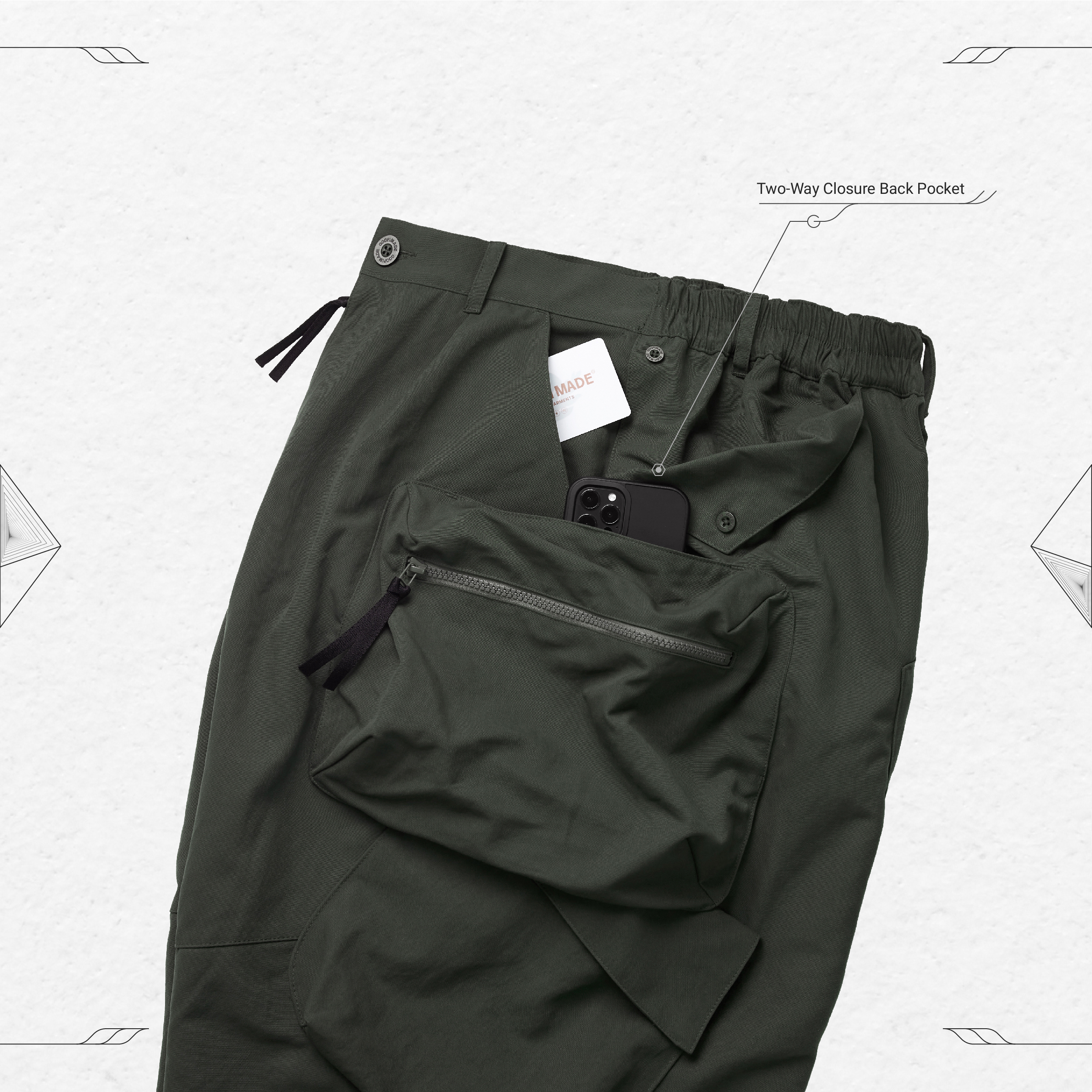 GOOPiMADE 3D Utility Pants 台湾 GOOPiMADE - “AR-1X“ 3D-Tailored Utility Pants - “ SHINKIROU1.0