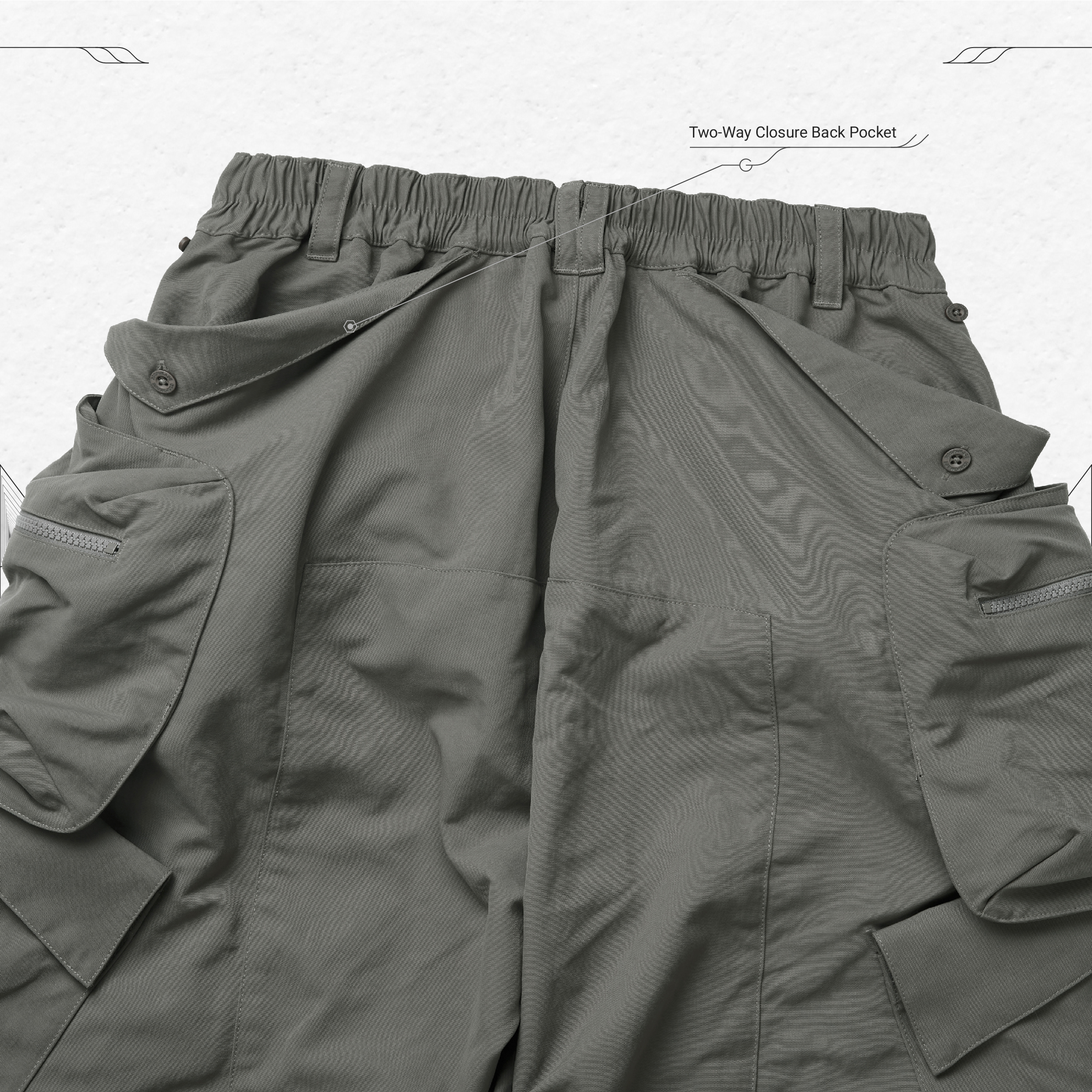 パンツ goopi CARTRIDGE Slack-Cargo Pants MP-03B 