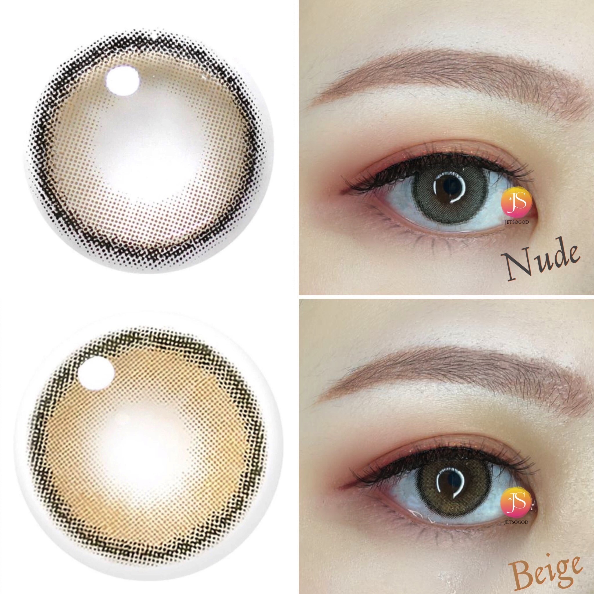 I-DOL Canna Roze 1 Day (Beige brown)(10P)