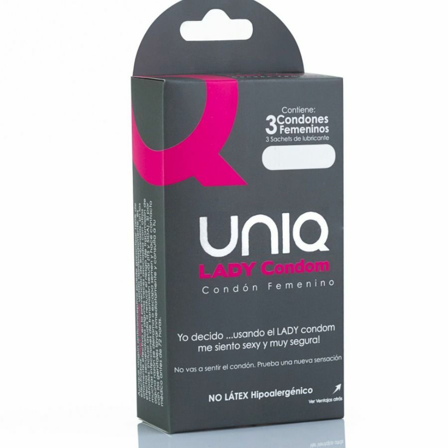 〔可倫比亞產品〕Uniq 女性用安全套 3片裝