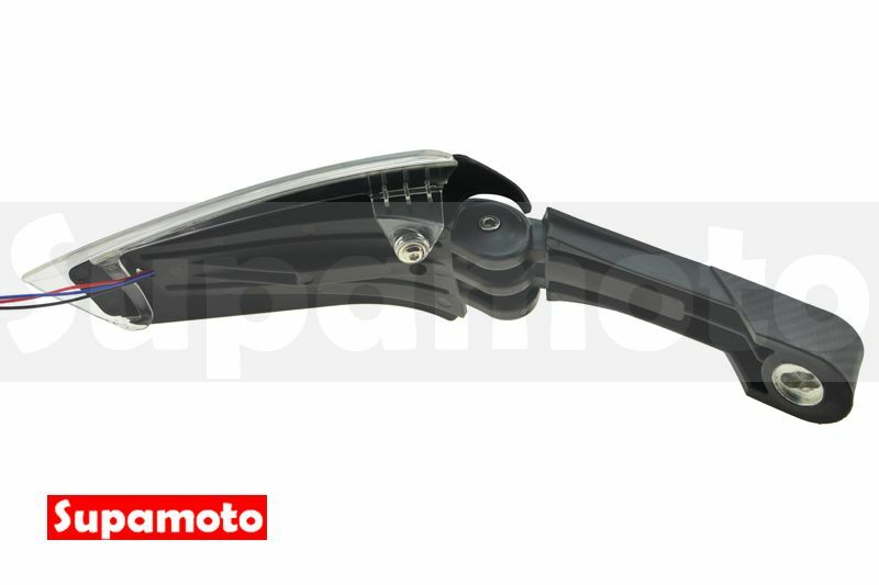 -Supamoto- LED 護弓 D 整合 雙色 日行燈 方向燈 通用 改裝 越野 滑胎 街車 裸把 碳纖維