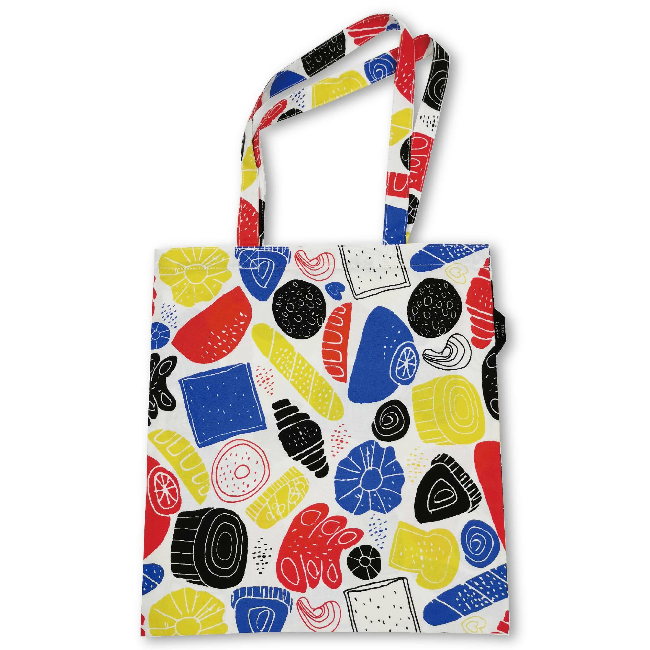 iBakery x ZOEE White Tote Bag
