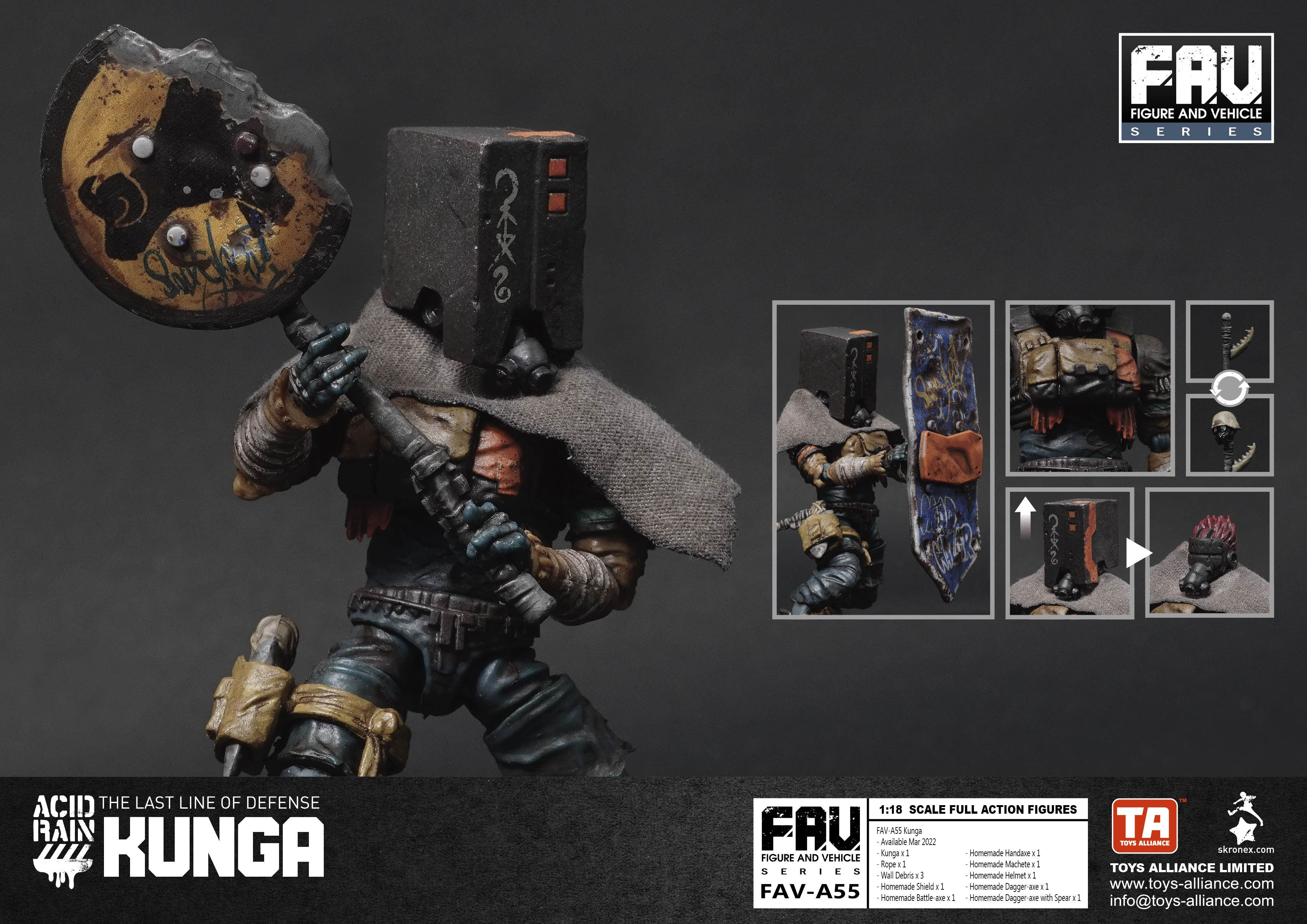 Toys Alliance Acid Rain 酸雨戰爭 FAV-A55 昆加