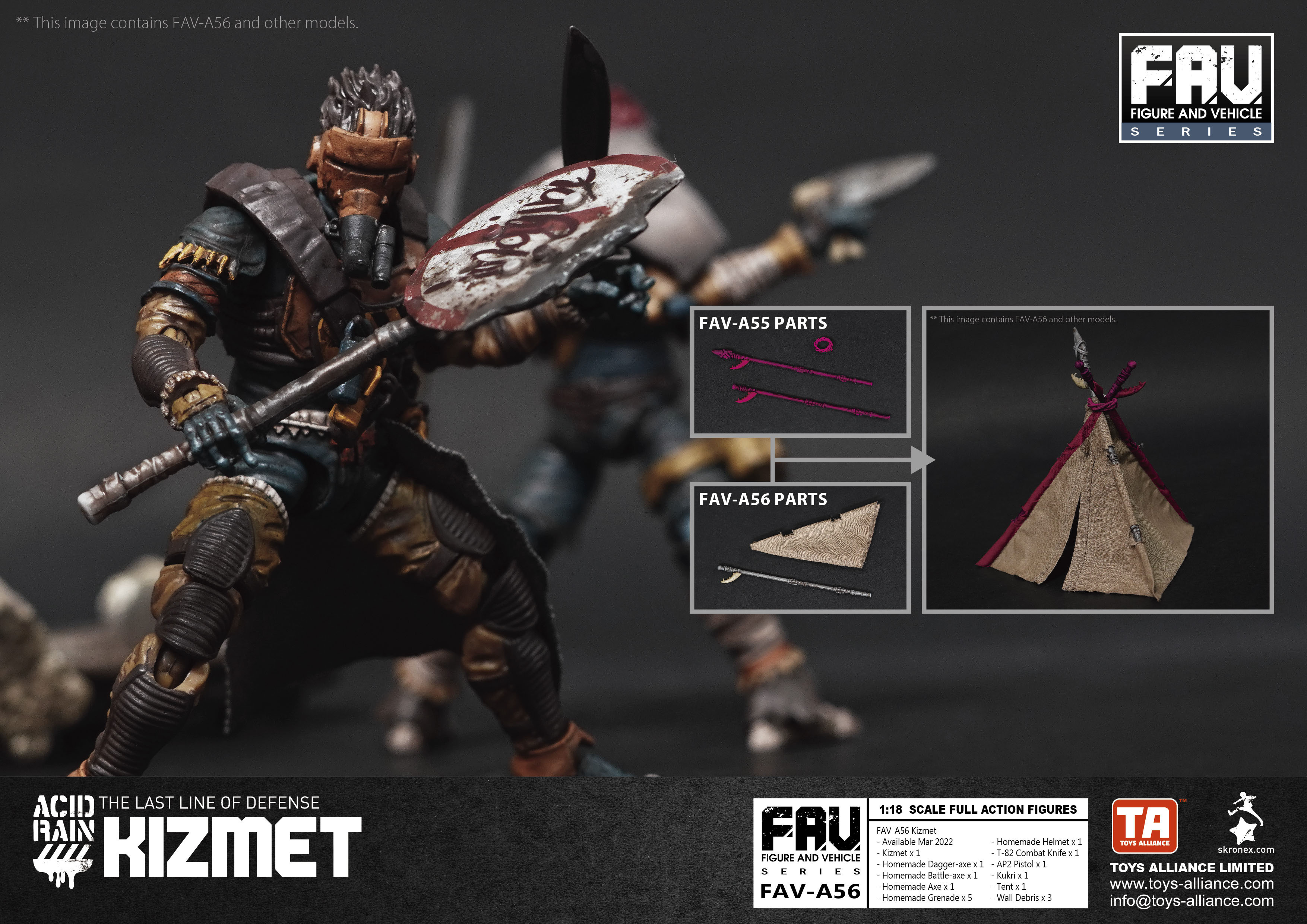 Toys Alliance Acid Rain 酸雨戰爭 FAV-A56 基茲梅特