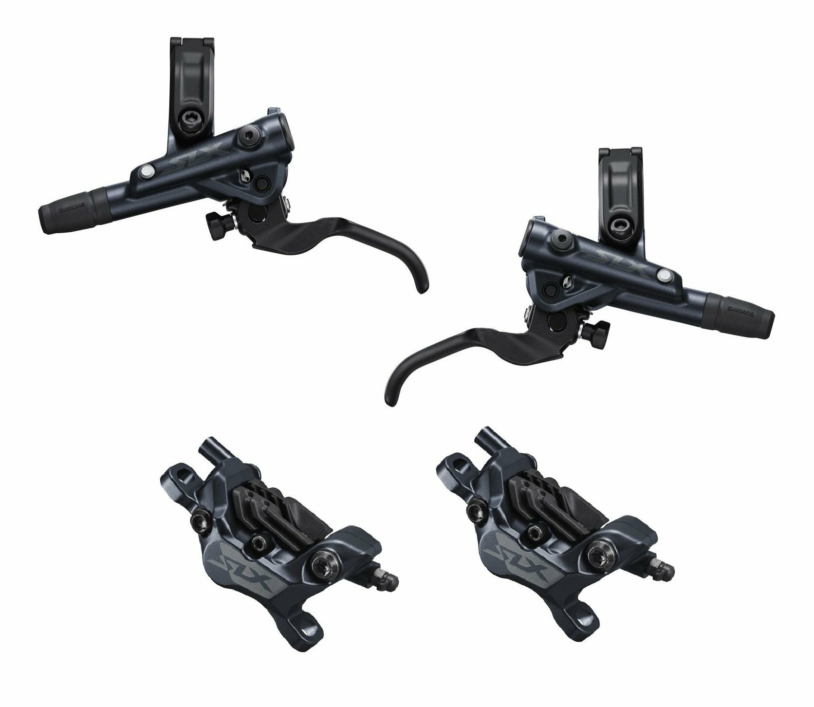 SHIMANO SLX 前/後碟掣套裝-散熱樹脂皮-M7120