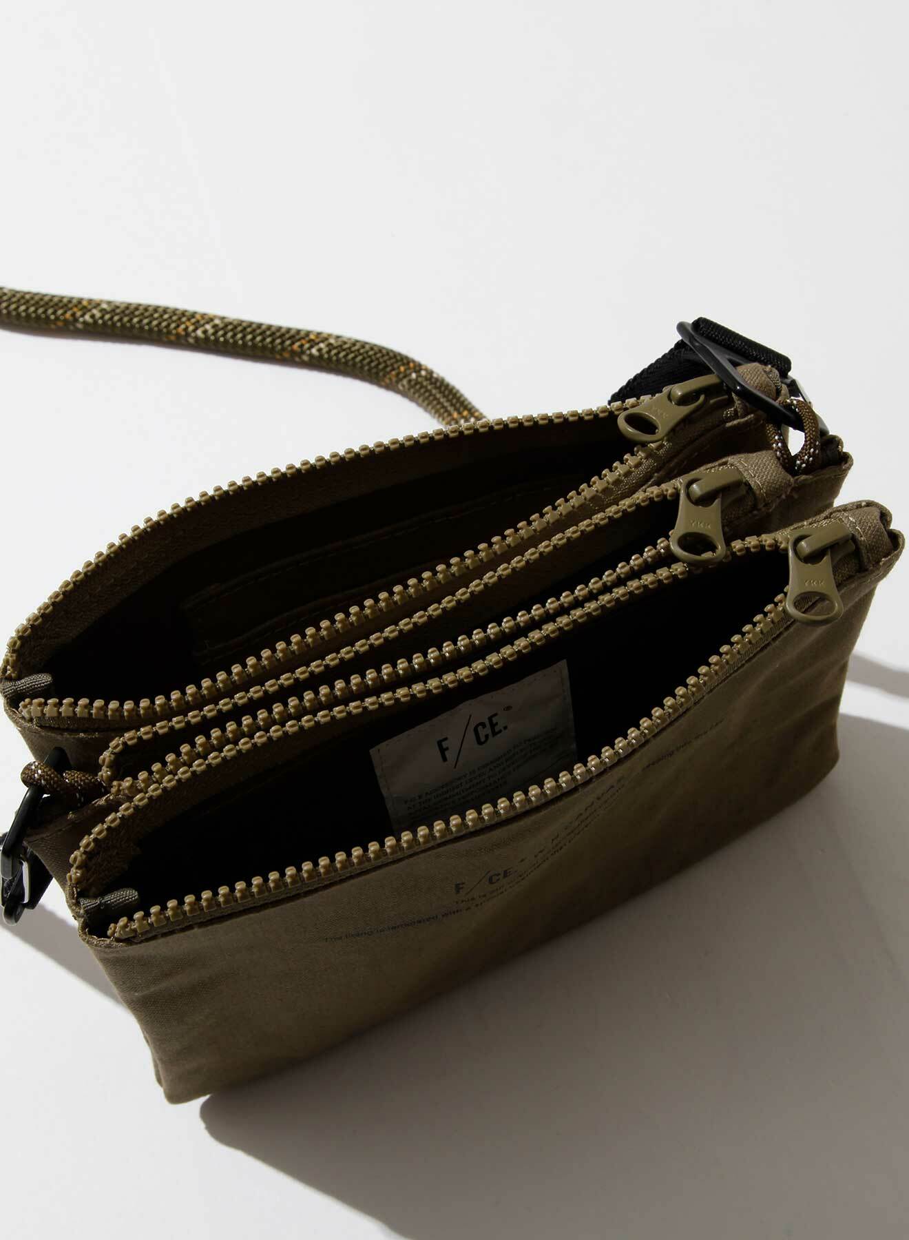 F/CE. W.R CANVAS Mini Clutch 防水帆布迷你多層包