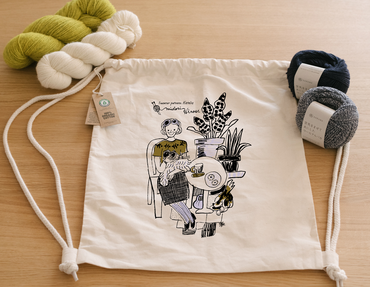 Karelia 束口帆布袋