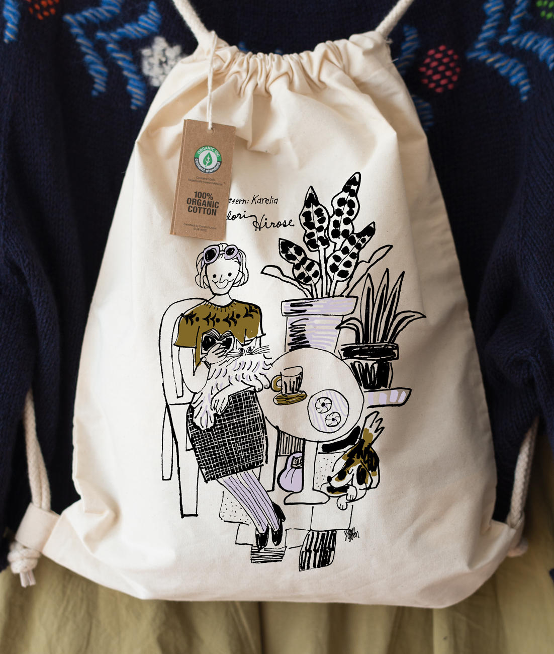 Karelia 束口帆布袋