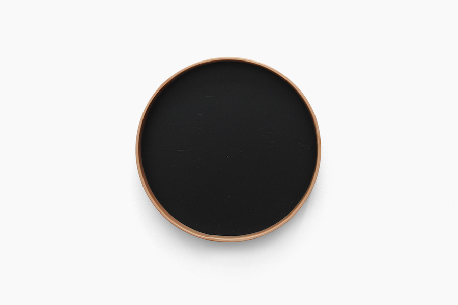 公長齋小菅-圓形托盤 S