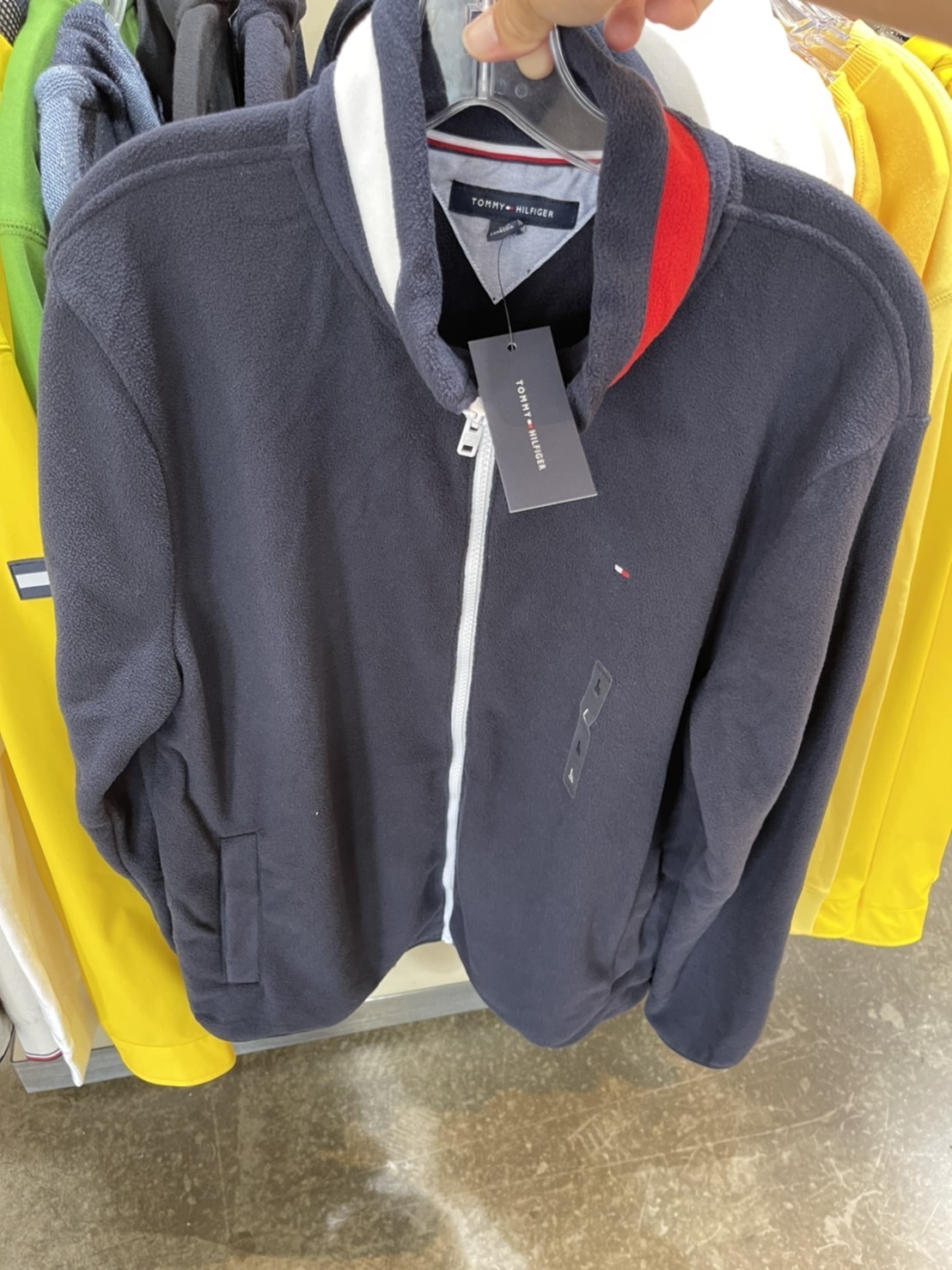 Tommy Hilfiger 搖粒絨 立領外套 素面外套