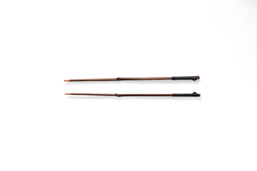 公長齋小菅-黑竹公筷26cm