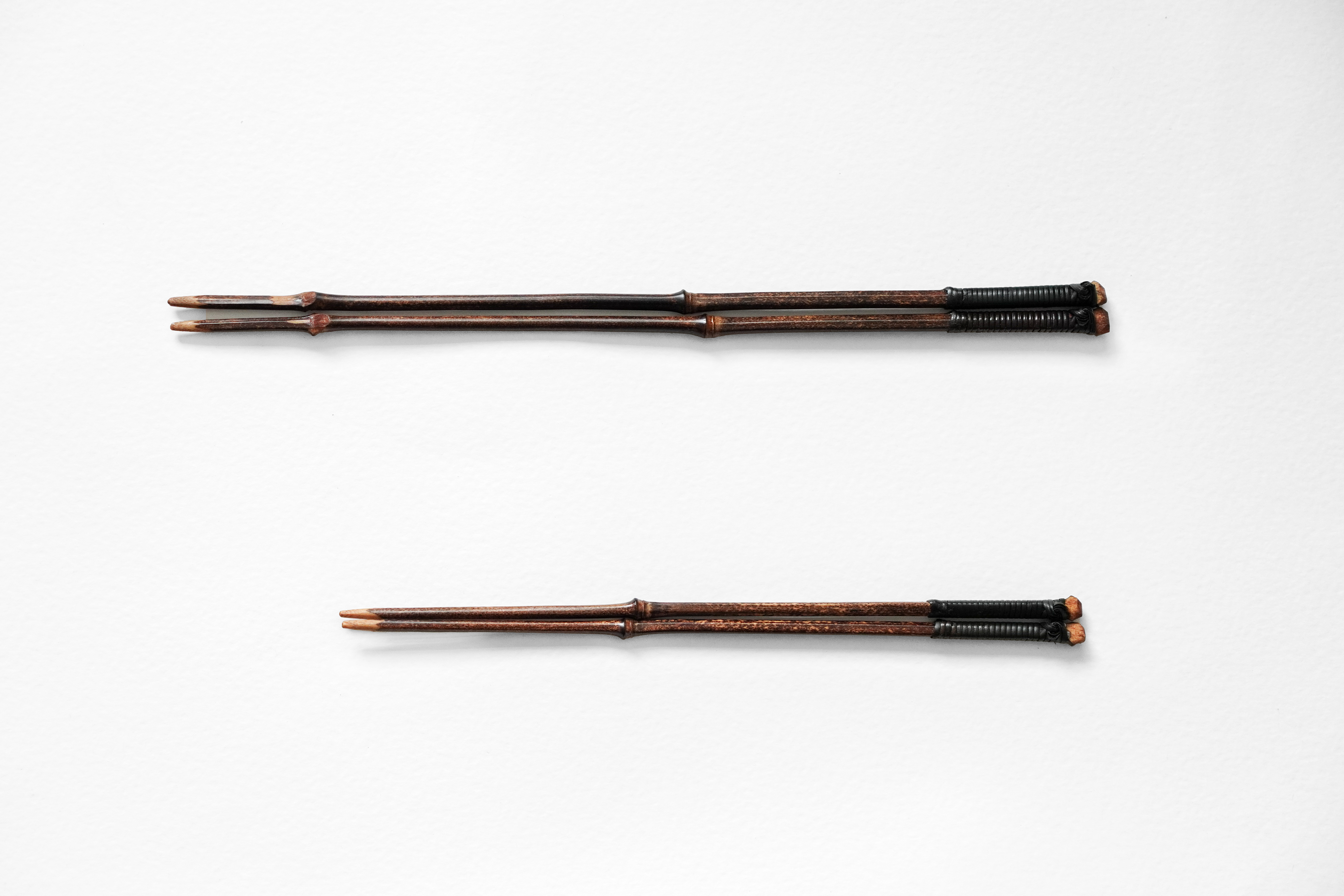 公長齋小菅-黑竹公筷26cm