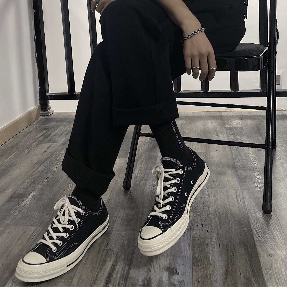 Converse Chuck Taylor All Star 1970 Low 帆布鞋 低筒 黑白【con1970】