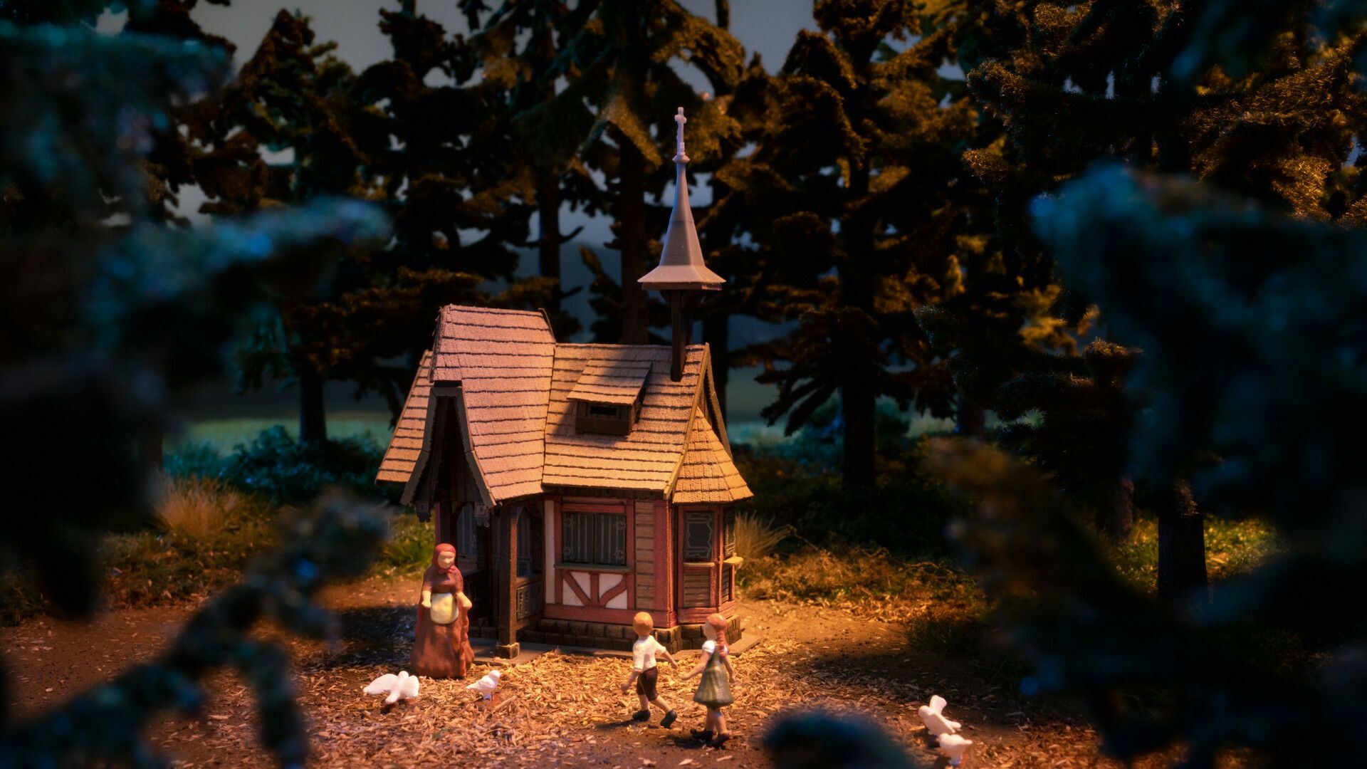 Noch 15804 HO scale Hansel and Gretel with Witch