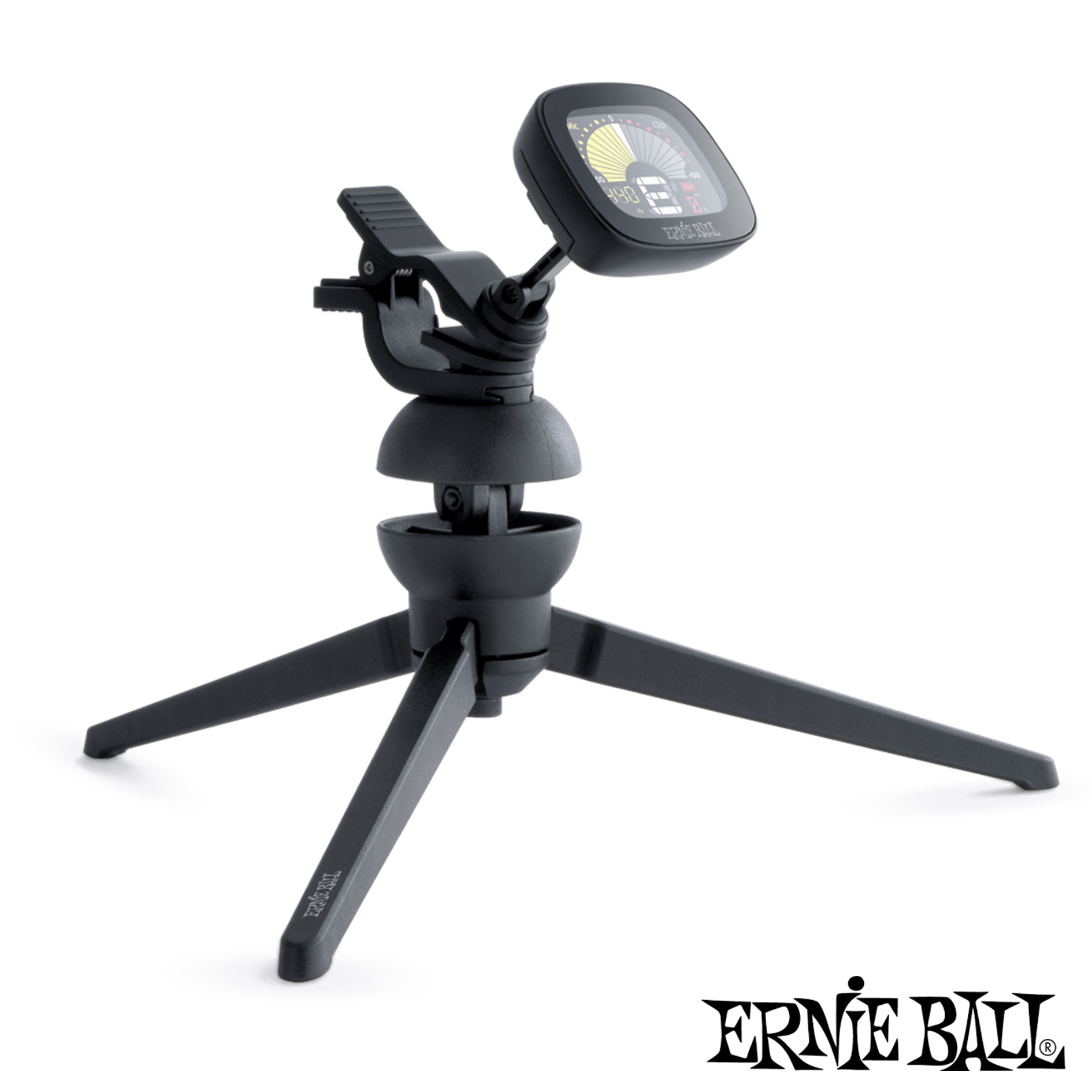 換弦神器 Ernie Ball CradleTune 夾式調音器/三腳架