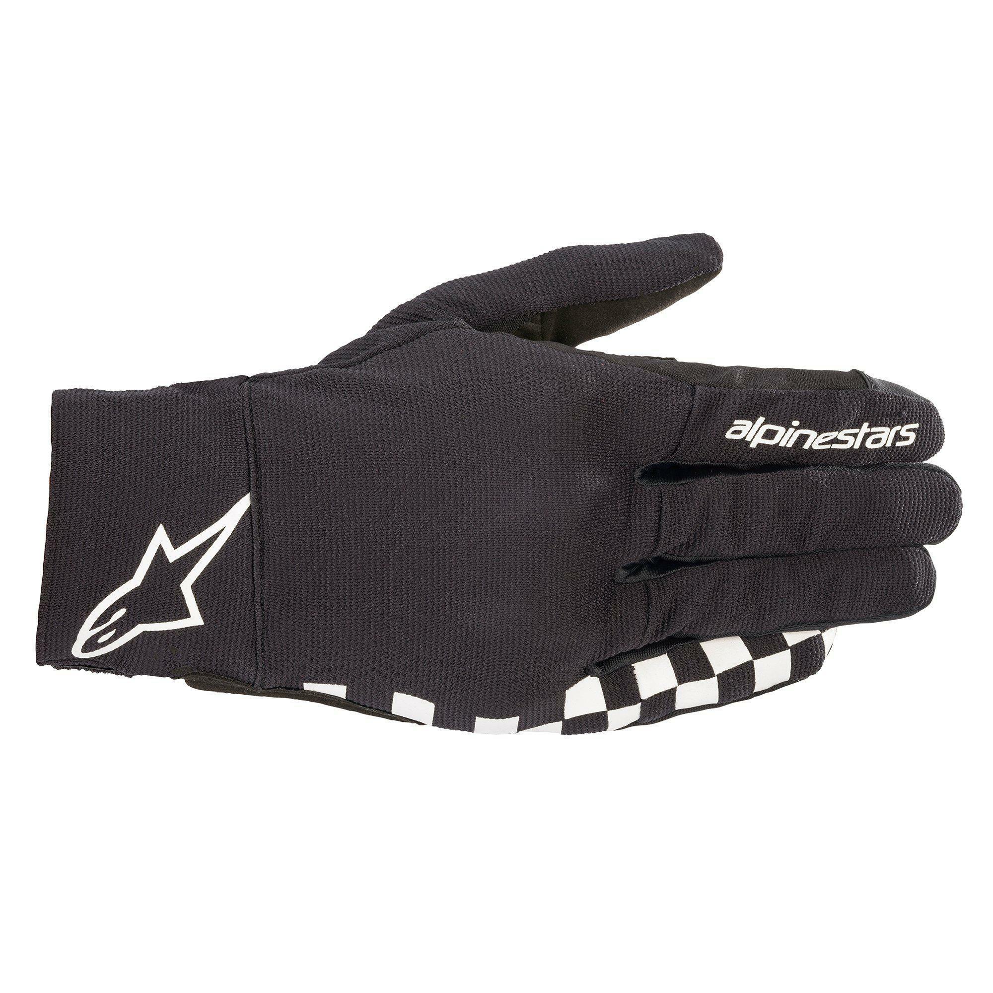 ALPINESTARS REEF GLOVES BLACK/WHITE 黑白格 布手套