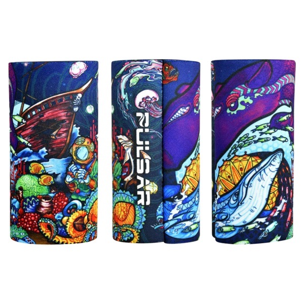 Pulsar Torch Koozie for Blazer Big Shot | Psychedelic Ocean