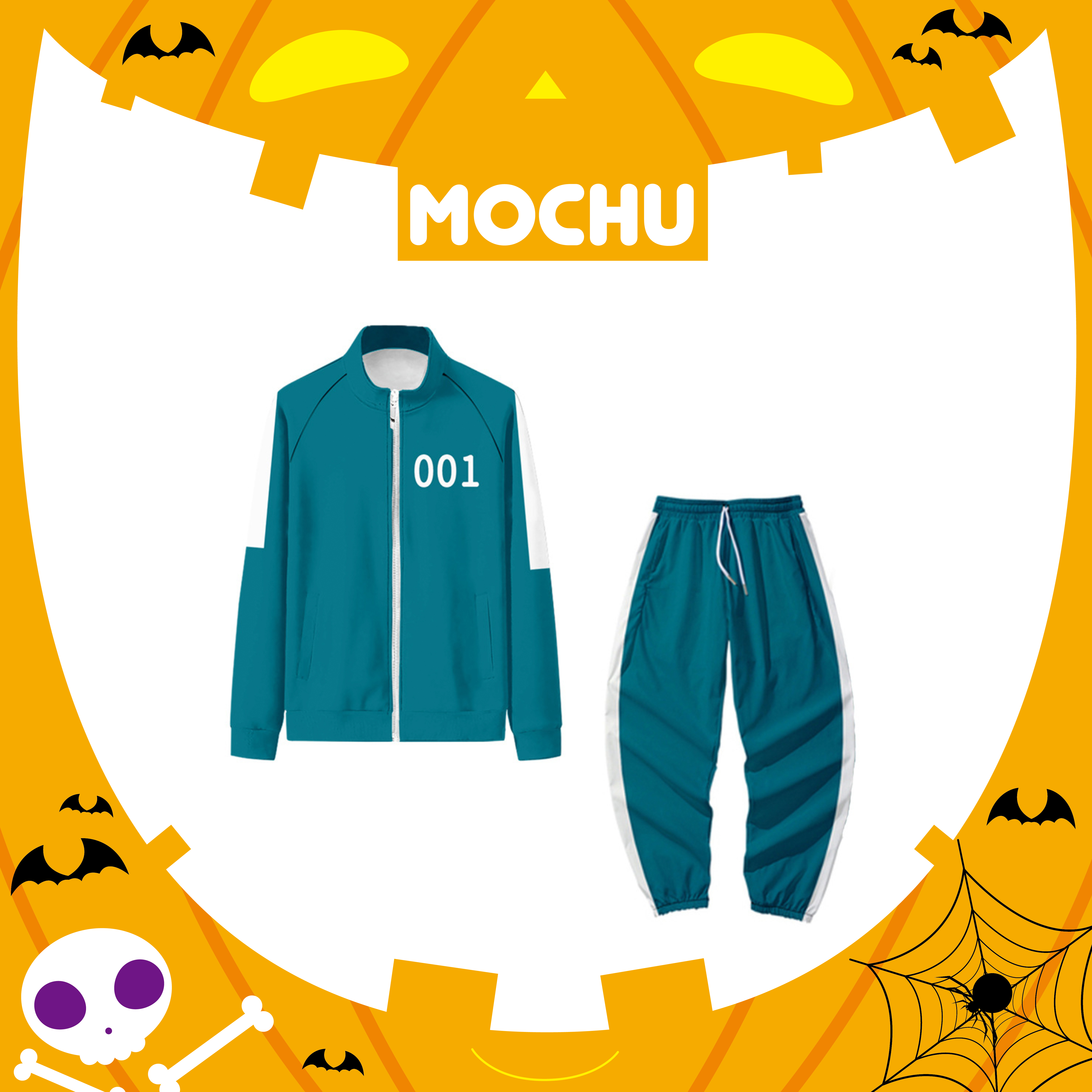 (現貨)魷魚遊戲玩家套裝-成人