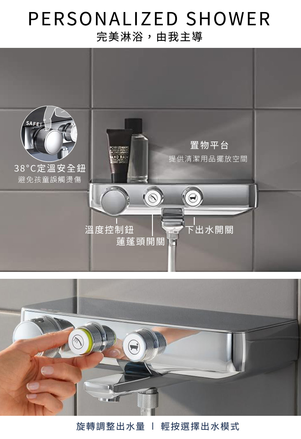 GROHE 34718000 特色