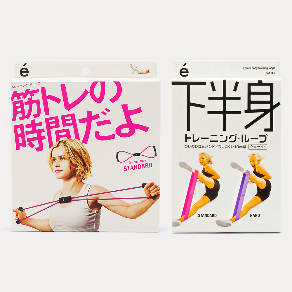 erugam｜全身基礎運動組｜八字拉力繩 + 下半身彈力帶｜居家健身器材｜運動器材