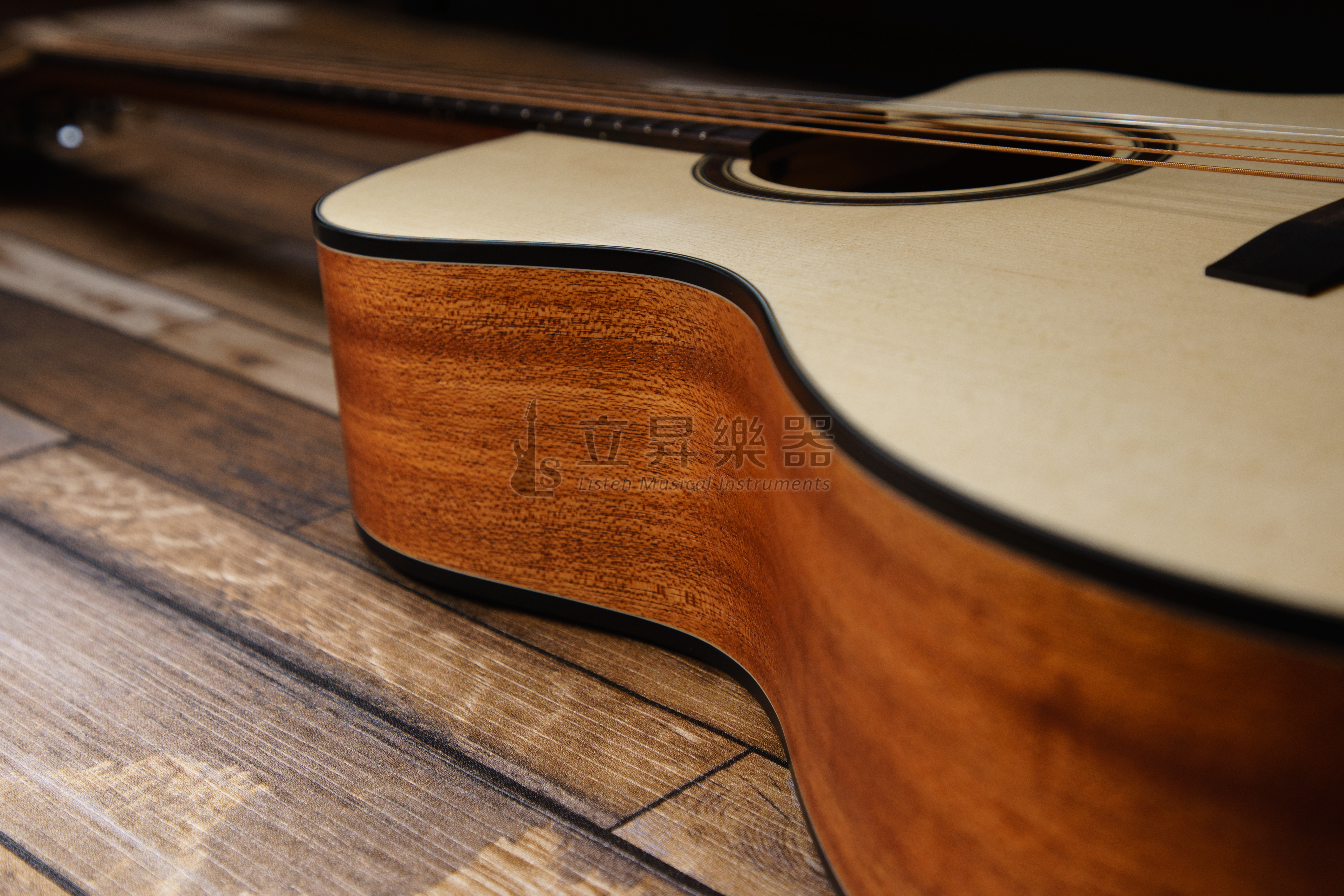 木吉他 Randon RG-14C 面單 雲杉面單板 桃花心木側背板 41吋 GA桶缺角 附原廠琴袋 RG14C 第 5 張圖片｜三峽吉他 / Bass