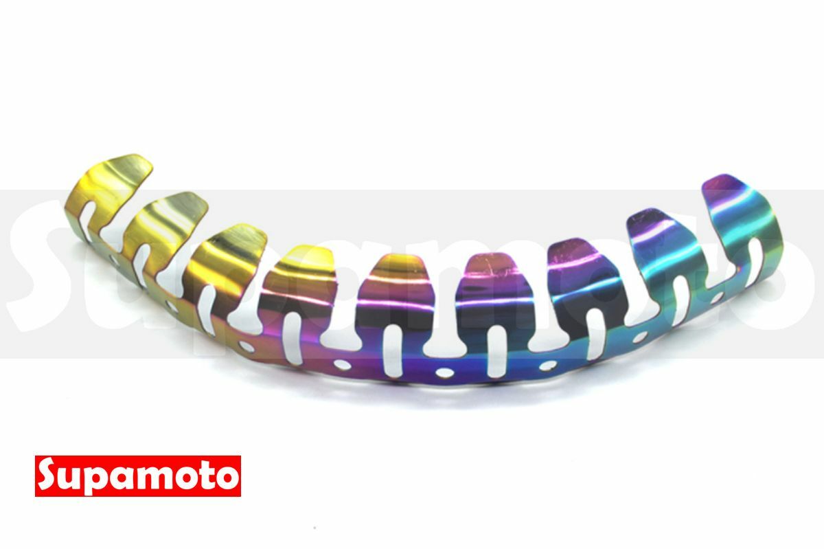 -Supamoto- 排氣管防燙蓋—彩鈦 (不鏽鋼/越野/護蓋/膨脹室/前段/中段/側繞/通用/改裝/檔車)