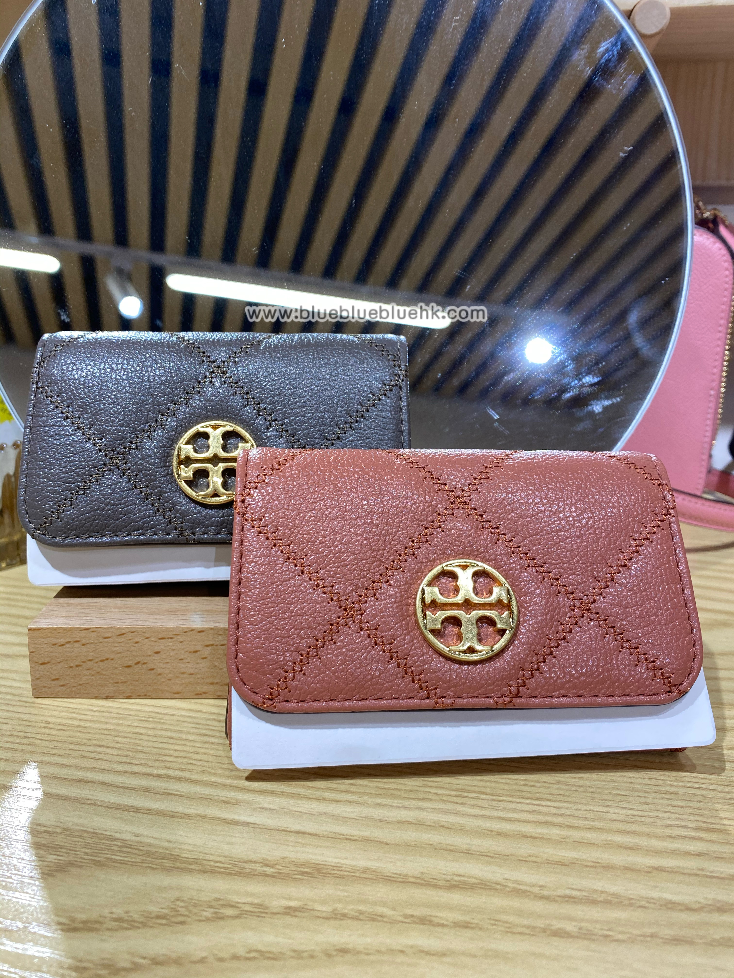 Tory Burch菱格卡包