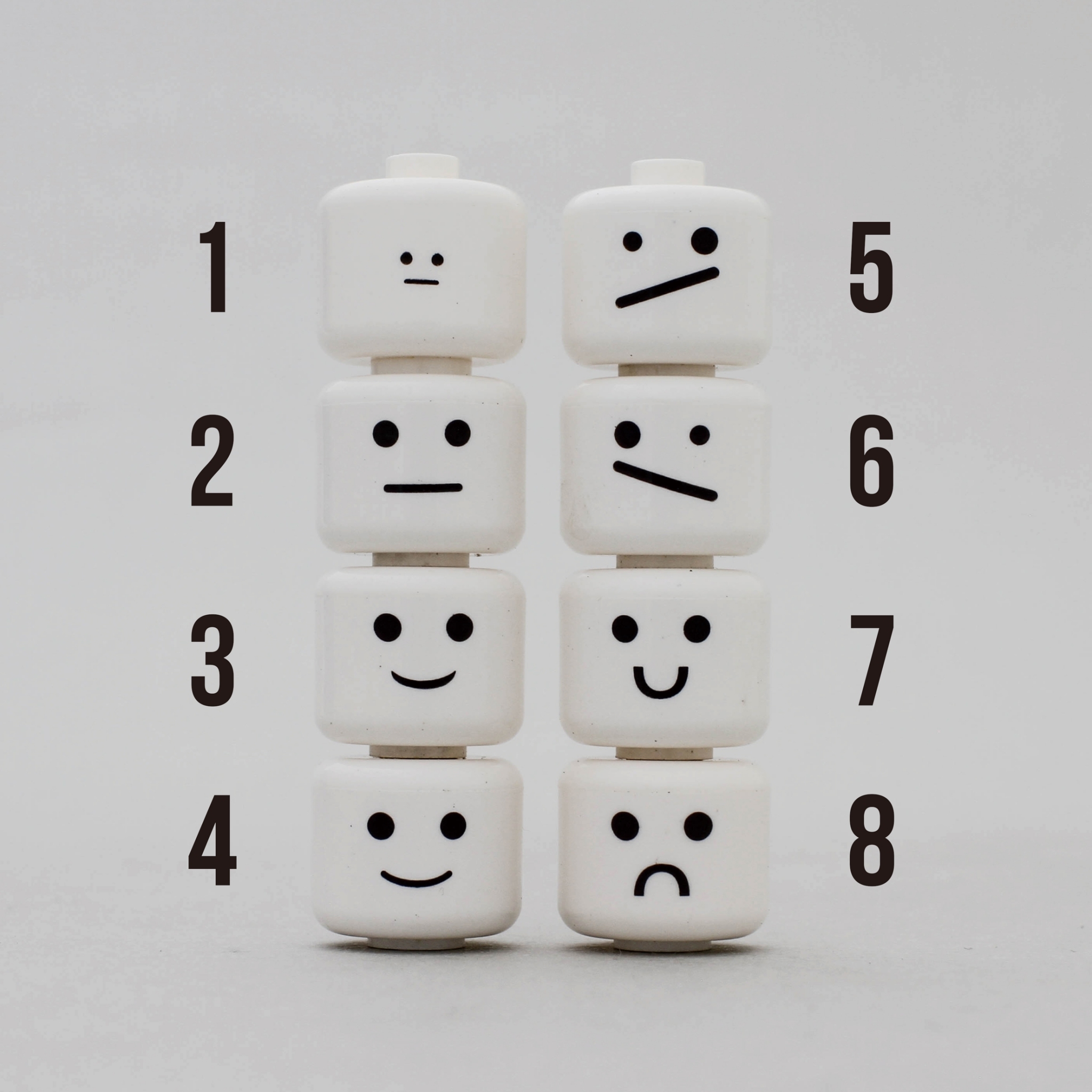 [Nuno Brick] 白色大頭