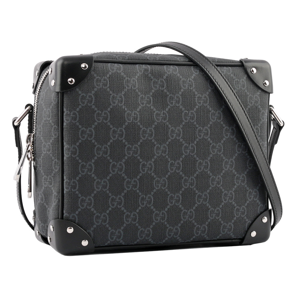 【GUCCI】GG LOGO方形箱包/斜背包