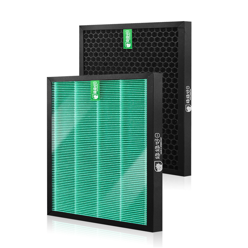 綠綠好日 適用 Honeywell HPA-720WTW【一年份濾網組】HEPA抗菌/抗敏濾芯 蜂巢顆粒活性碳