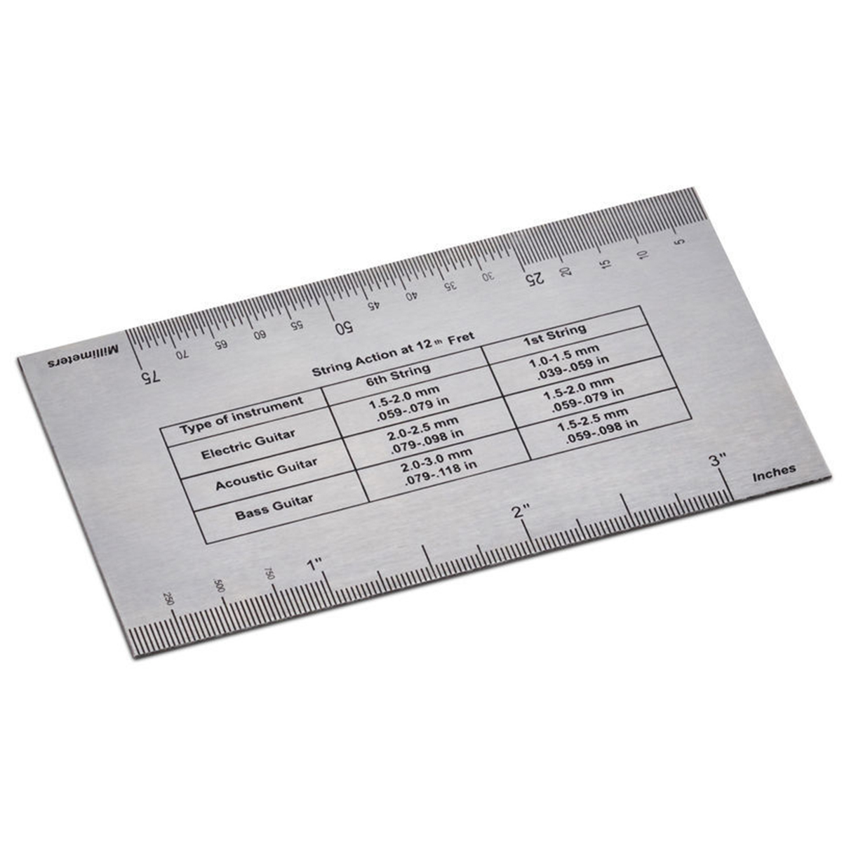 完美精確 標尺工具 Rock N RULER 弦距量卡 適用各種弦樂器