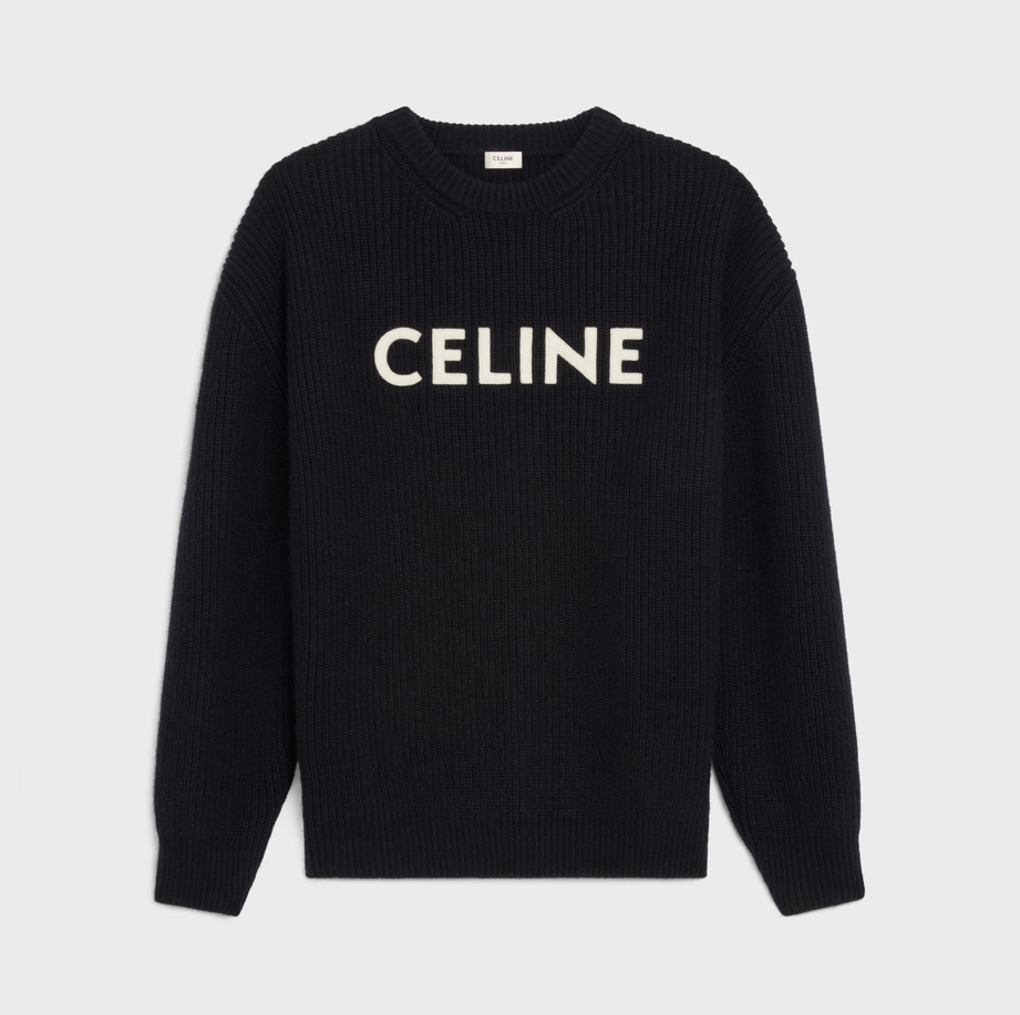 Celine oversized sweater in wool