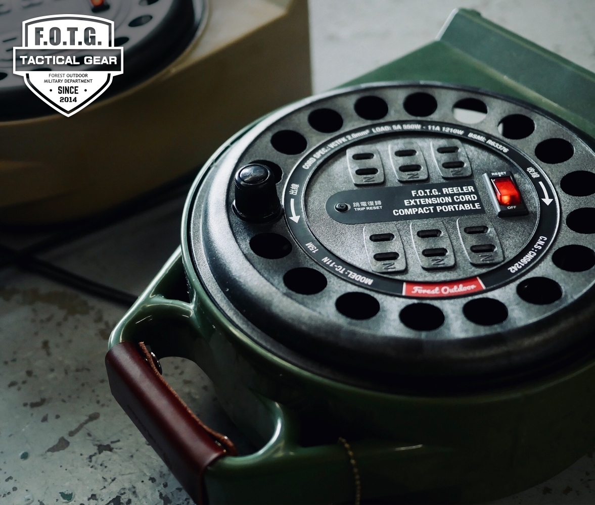 【FOTG】電纜捲盤專用手工韖製皮手把套(不含電纜捲盤) G-7-3