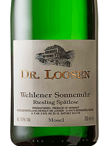 Dr Loosen Wehlener Sonnenuhr Riesling Spatlese 2023 (JS95)