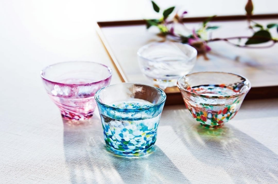 日本津輕 四季清酒杯組 (木盒裝)/1入