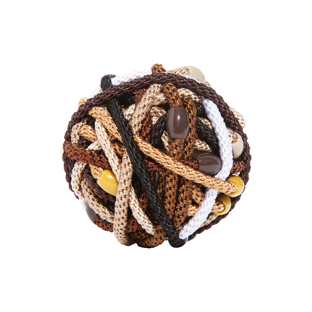 L. ERICKSON 彈力髮圈30入-細版〈焦糖可可〉