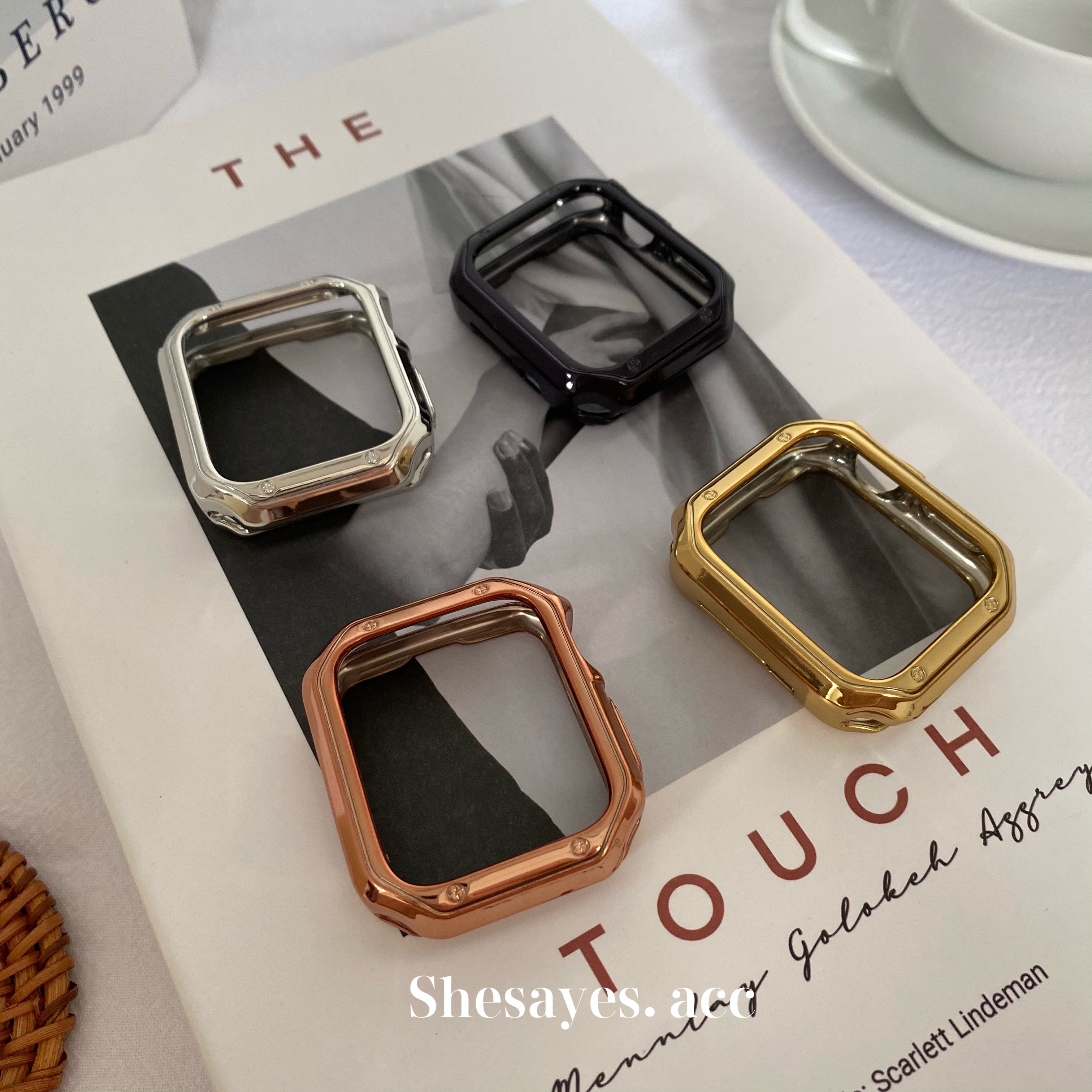 APPLE WATCH亮面軟殼保護殼