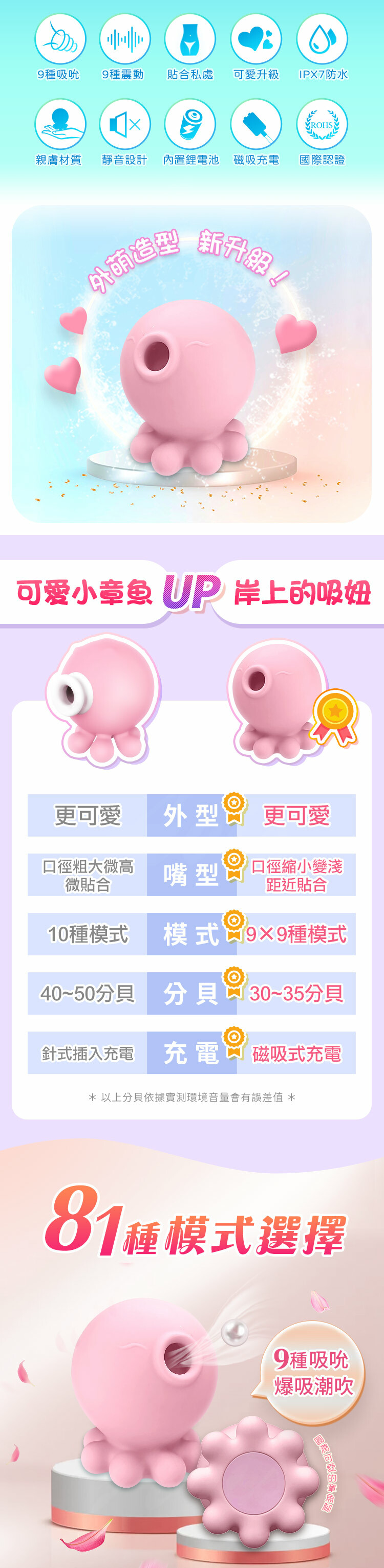 小章魚二代 吸吮器