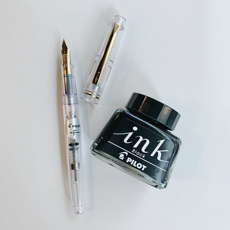 百樂 鋼筆墨水黑色 30ml