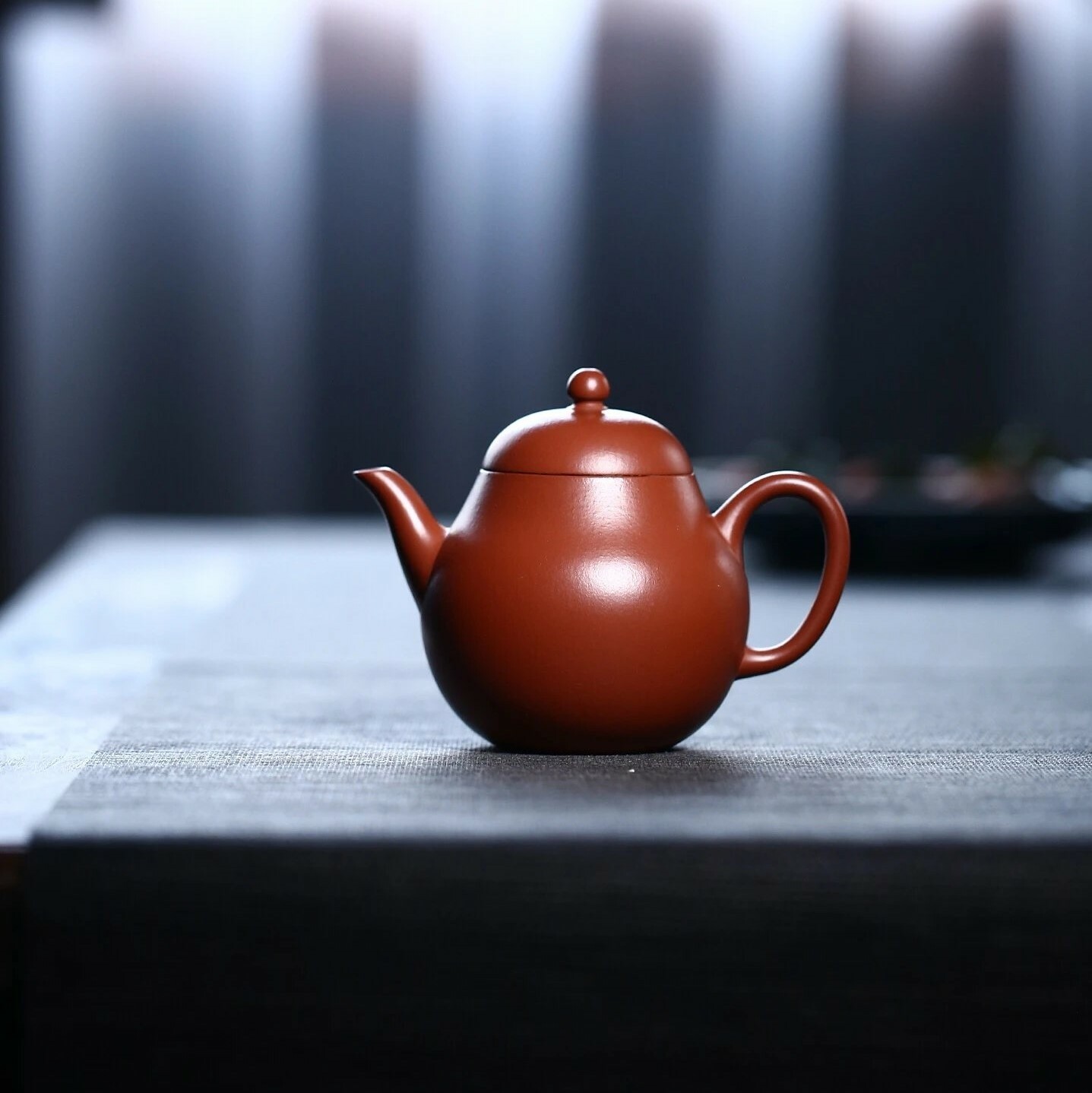 朱泥大紅袍│秋水│顧建芬工作室│國家級高級工藝美術師│小壺仙紫砂壺