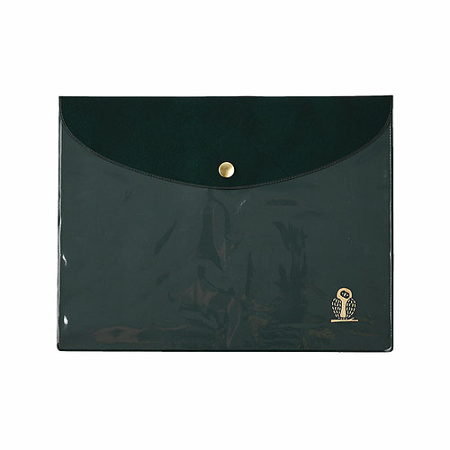 日本 午睡動物 A5收納袋 貓頭鷹