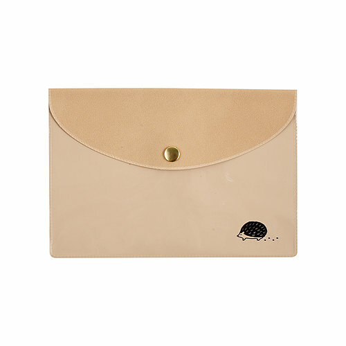 日本 午睡動物 A6收納袋(小) 刺蝟