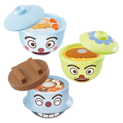 麵包超人蓋飯三人組造型套裝