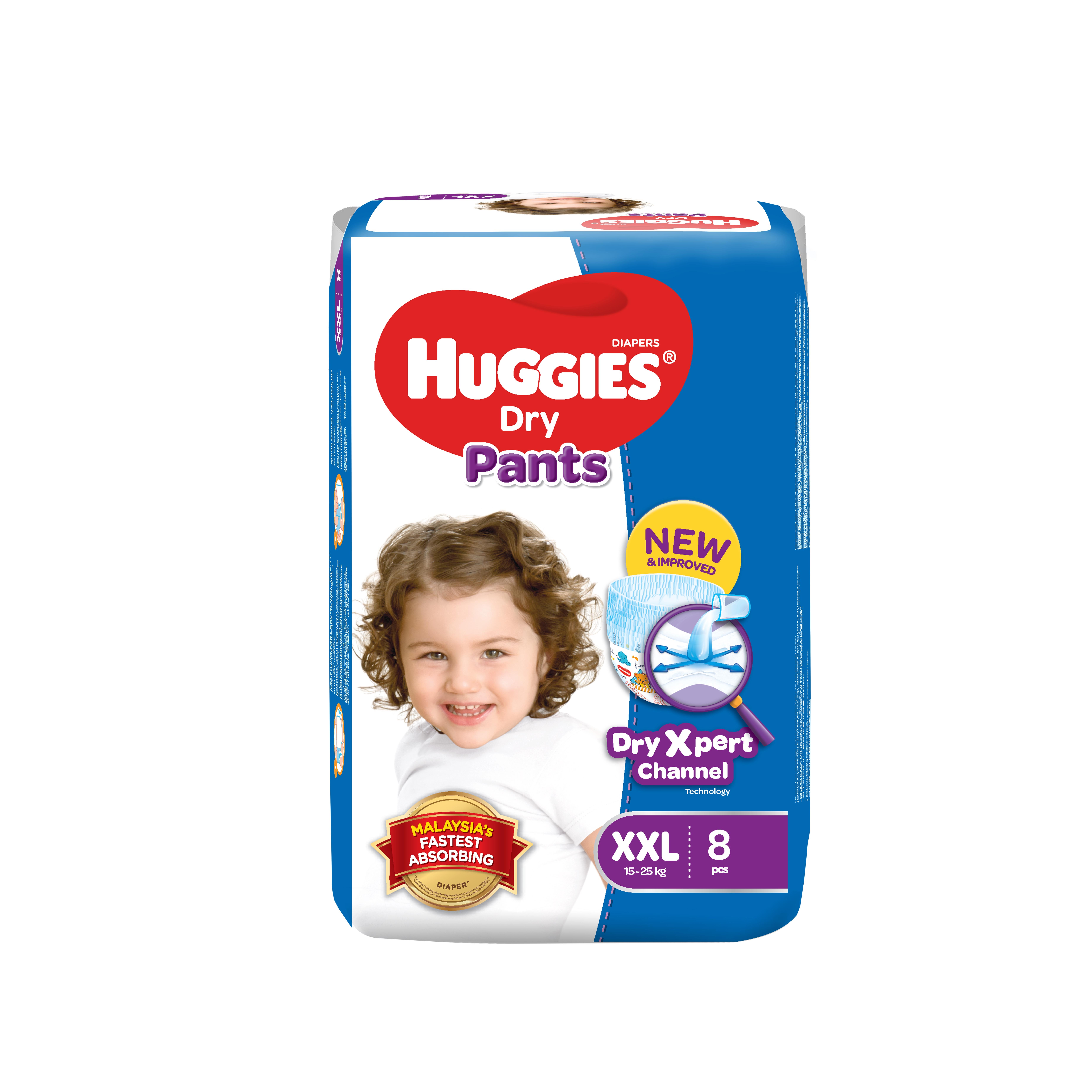 Huggies Active Baby Pants - Size 5 12-17 kg 136 Diaper Pants | Buy at Best  Price from Mumzworld