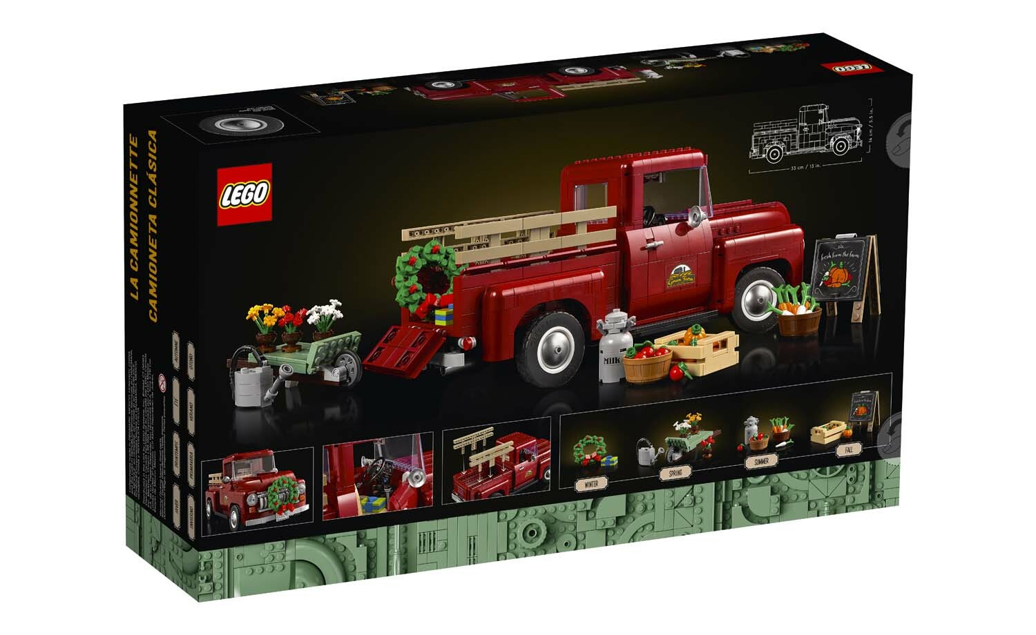 [飛米樂高積木磚賣店] LEGO 10290 Creator Expert 皮卡車