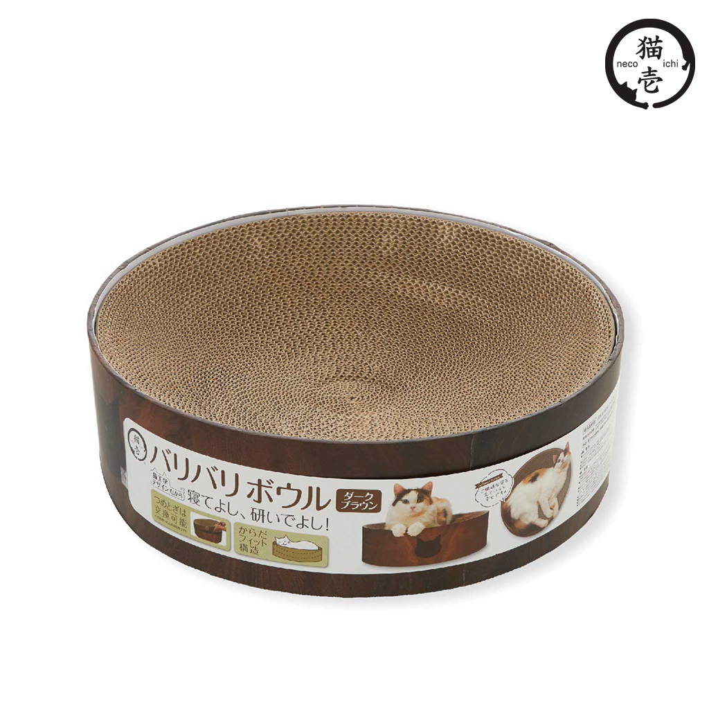 貓壹 抓抓盆套組 櫻桃木紋